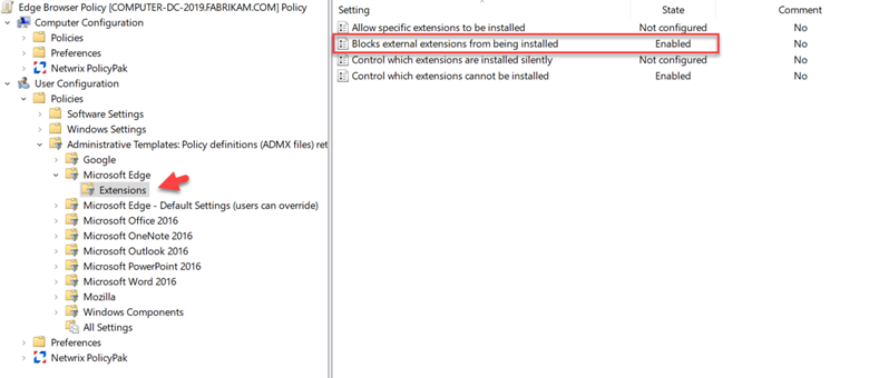 Managed browser extensions on Edge with Intune – Cloud First